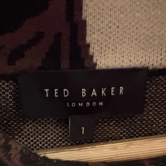Ted Baker London Mariela Abstract Knitted Jumper - Picture 3 of 9